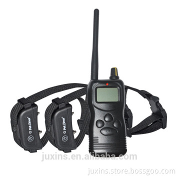 Petrainer PET900B-2 1000M Rechargeable Dog Remote Training Collar For 2 Dogs
